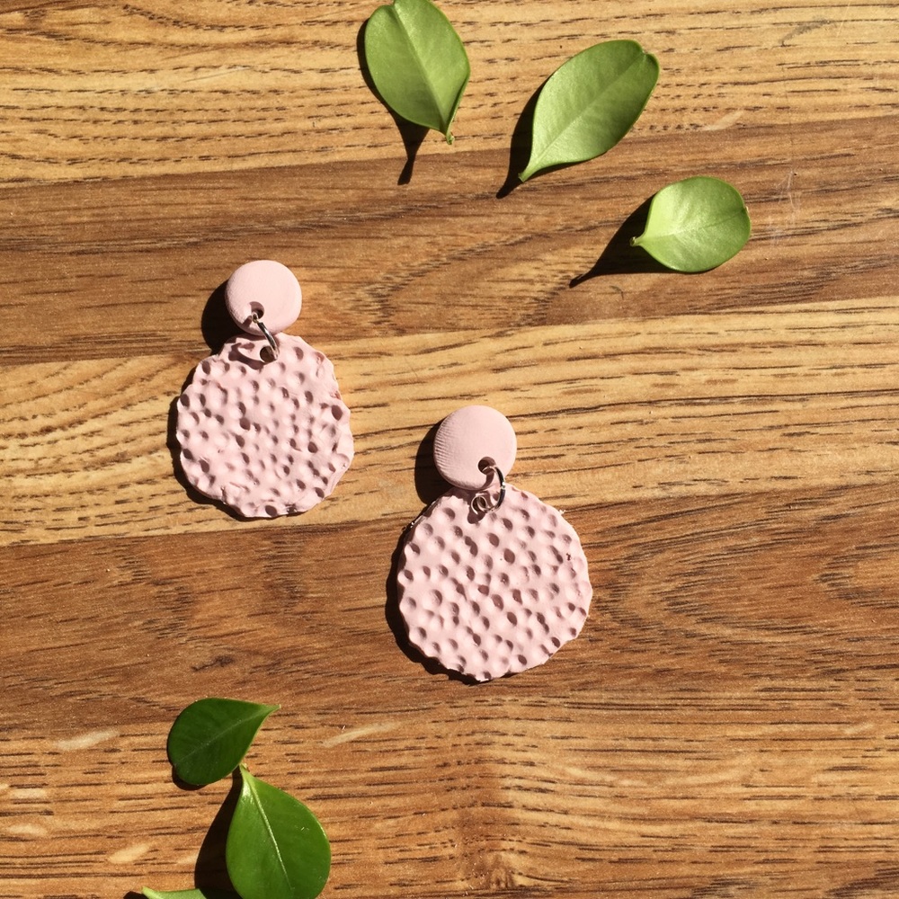 Handmade spring earrings